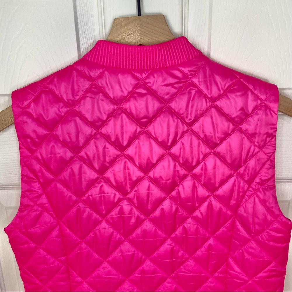 Lilly Pulitzer Payson Vest Raz Berry Small - Picture 8 of 14